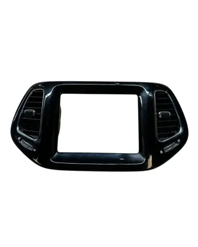 Moldura central multimídia jeep compass black piano