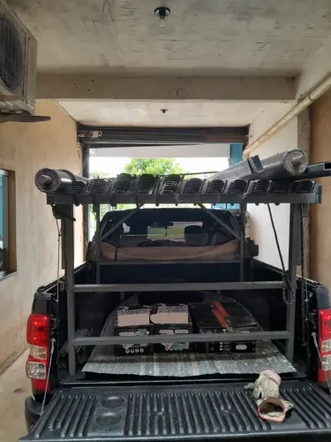 Bagageiro De Serviço Grande S10 / Ranger / Hilux / Triton / Amarok / Frontier