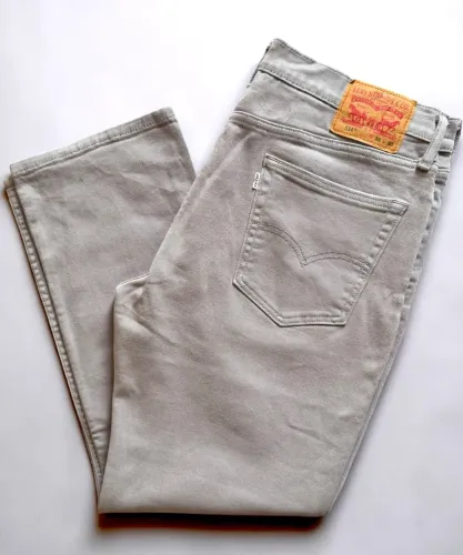 Calça Jeans masculina Levi?s cinza tamanho 46