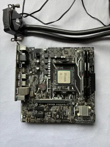 KIT PARA UPGRADE RYZEN 5 5600 + ASUS + 32GB HYPERX + WATER COOLER