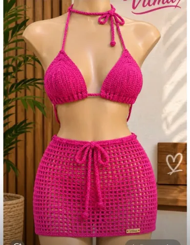 Roupa de crochê