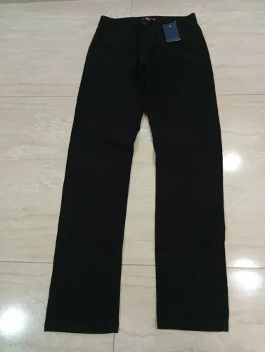 Calça de Sarja Masculina 40 Preta - Nova
