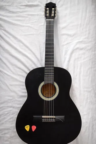 Violão Viasom Seminovo + Capa e 2 Palhetas