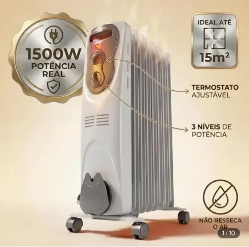 Aquecedor à Óleo Ventisol 1500W