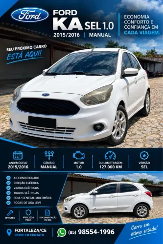 Ford KA 1.0 SEL Tivct Flex 5P 2016