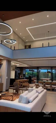 SOBRADO COM 4 SUÍTES E PISCINA AQUECIDA - PORTEIRA FECHADA - CONDOMÍNIO ALPHAVILLE 1 - VOT