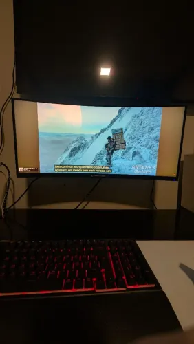 Monitor Gamer Ultrawide 30" Curvo 200Hz 1ms - Estado de Novo