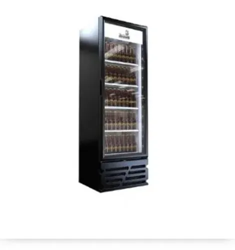 Cervejeira CCV-315 Porta De Vidro Capacidade 454 L Imbera Preta