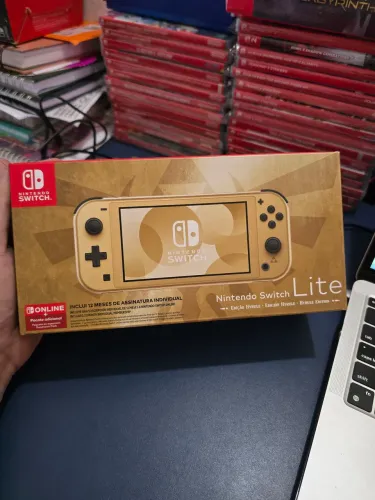 Nintendo Switch lite - Edição Zelda - Original e Lacrado