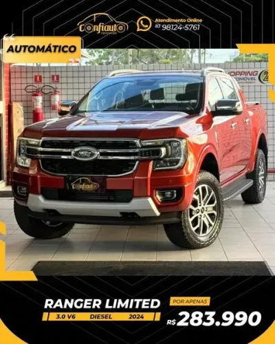 Ford Ranger Limited 3.0 V6 4X4 CD TB Die. AUT 2024