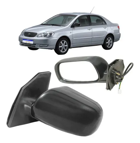 Retrovisor Corolla Fielder 2003 2004 2005 06 07 Elétrico Le
