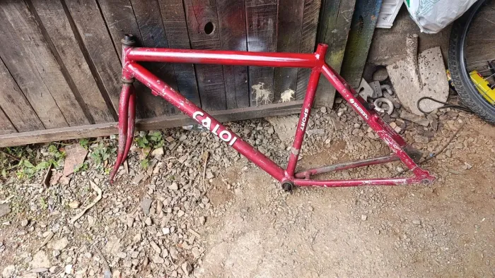 Quadro de bicicleta Caloi alumínum 92/93+-
