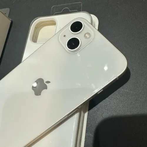 iPhone 13 128GB Branco! Impecável! Com caixa! Acc cartão! Atenção 100% Saúde da Bateria!!