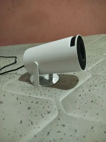 Projetor YG300A com Tela de Projeção - Kit Completo<br>