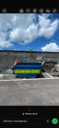 Caixa coletora de entulho Cuba caçapa intulho 