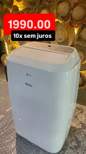 Ar portátil 10x no cartão
