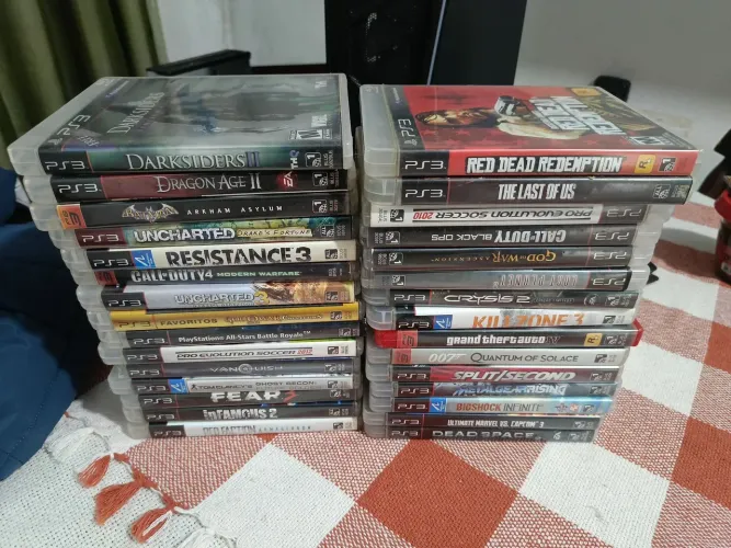 Jogos de PS3 todos originais na caixa 60reais CADA UM