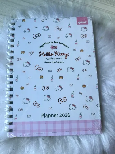 ? Planner Hello Kitty 2026 Original Spiral Lacrado