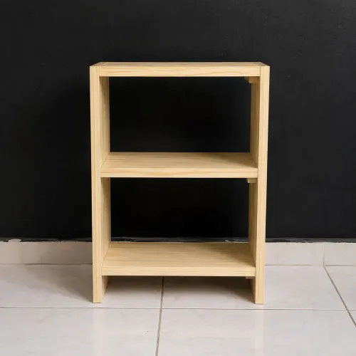 Mesa de Cabeceira / Nicho em Madeira - Nova