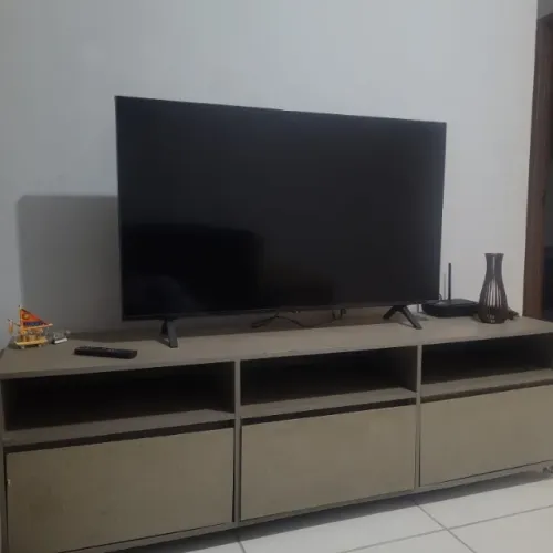 Rack e painel para sala