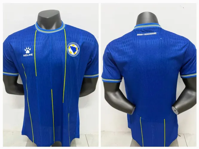 Camisa Bósnia e Herzegovina Kelme 2026/2027 Copa do Mundo Elimatorias Oficial