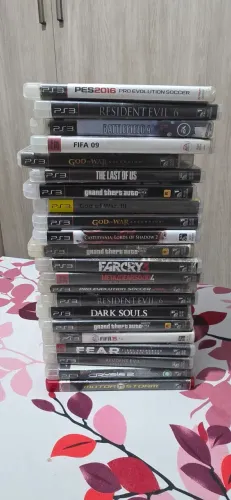 Lote de jogos de ps3 23 jogos