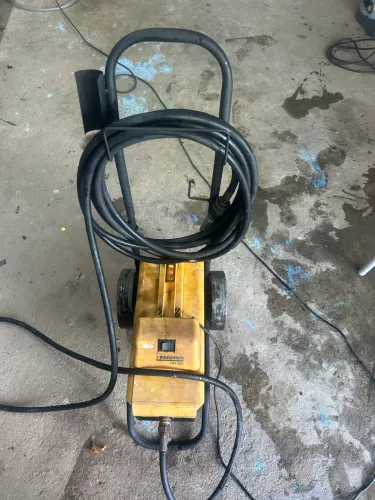 Lava jato Hd 585 c/10m de mangueira e bico de regulagem