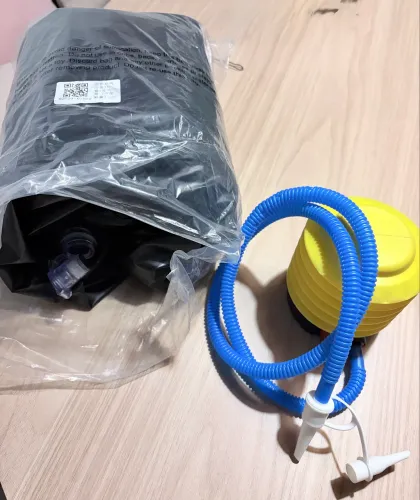 Sofá inflável portátil com bomba de ar