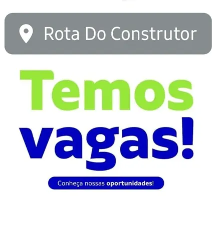 Vagas para Logística e Vendas