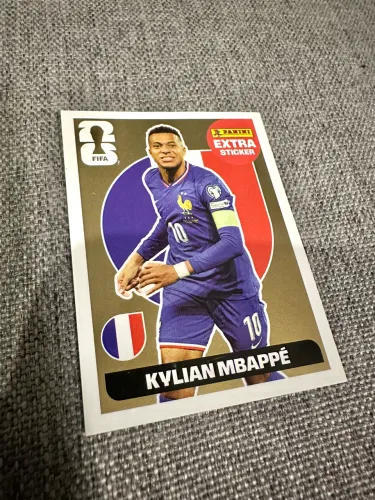 Figurinha Kylian Mbappé LEGEND GOLD! Original!