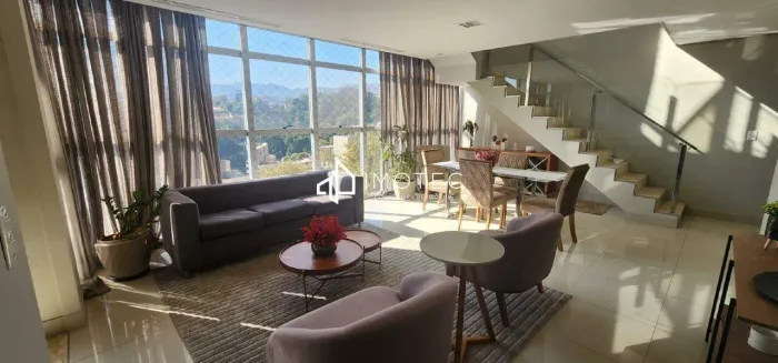 Cobertura à venda, 4 quartos, 4 suítes, 4 vagas, Luxemburgo - Belo Horizonte/MG
