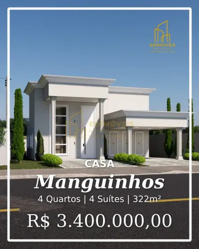 Casa dos Sonhos em Manguinhos: Estilo, Conforto e Exclusividade