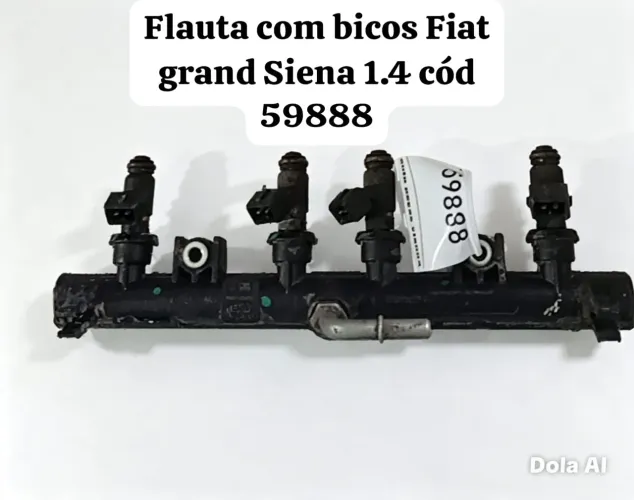 Flauta com bicos injetores grand siena 1.4