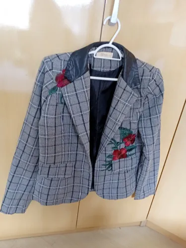 BLAZER XADREZ FEMININO