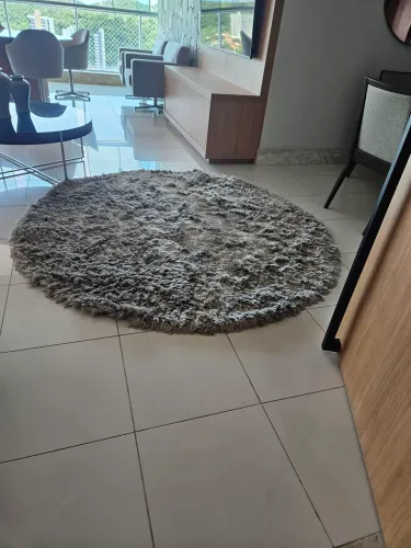 Tapete decorativo de 2 metros de diâmetro