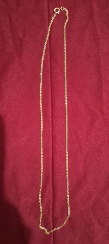 Corrente em ouro 18k 55cm valor a vista