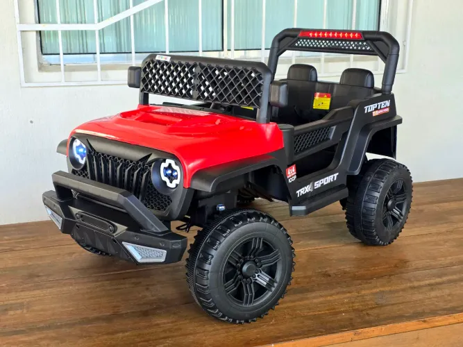 Carrinho eletrico adventure 12v novo