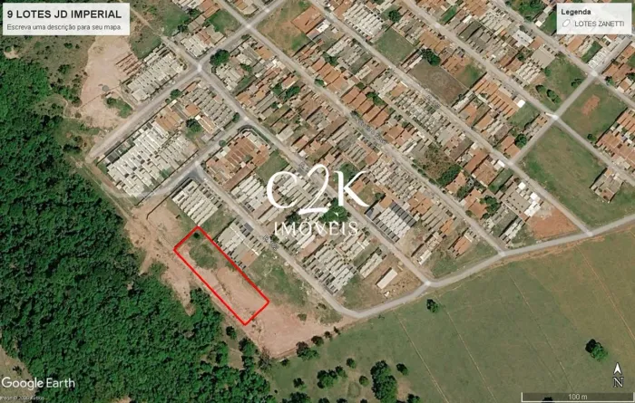 Vendo 9 Lotes Juntos com 2.700 m² - Jardim Imperial I - Trindade GO