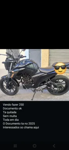 Moto fazer yamaha 