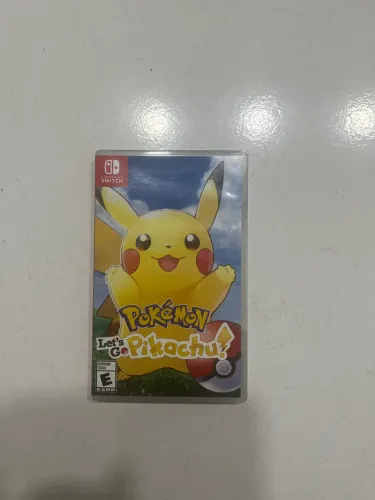  Nintendo switch Pokémon Let?s go: Pikachu (Mídia física)
