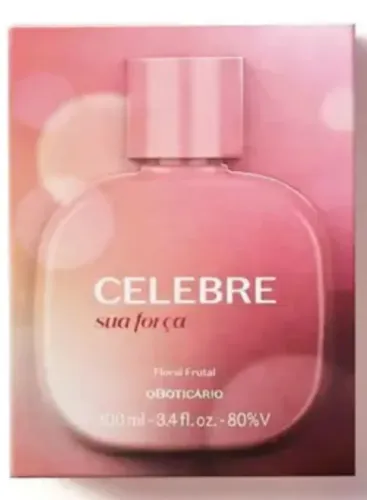 Perfume celebre o Boticário