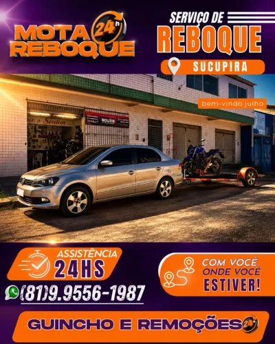 REBOQUE PRA MOTO e CARRO F:99.5.5.6-1.9.8.7