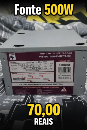Fonte PC 500W