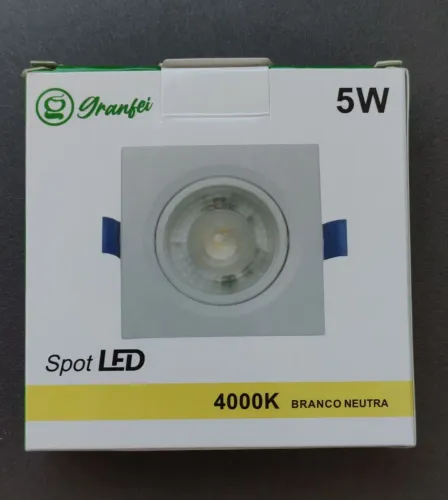 Spot Embutir Granfei 5W 4000K (5 unidades)