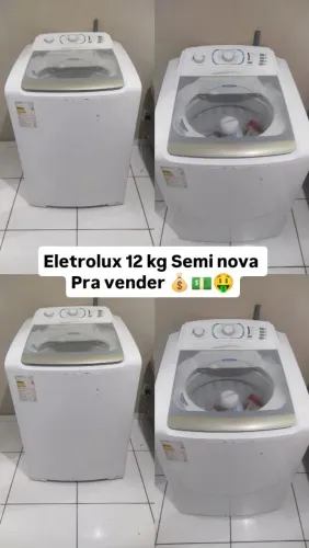 Eletrolux turbo 12 kg Semi nova