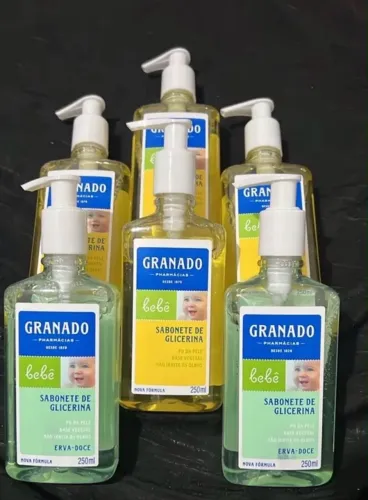 Sabonete de glicerina Granado