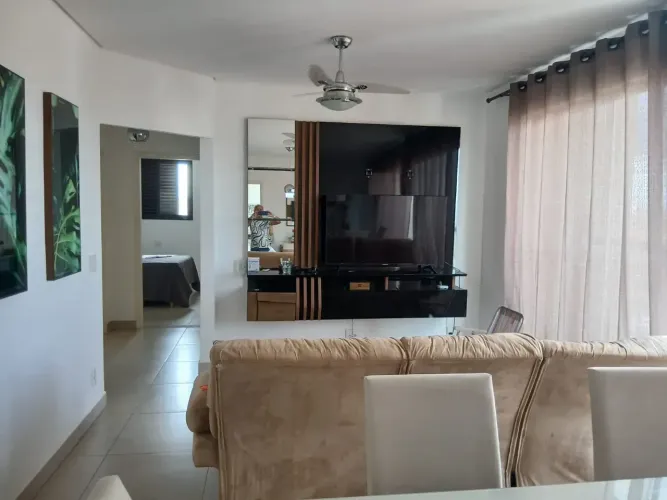 Locação apartamento - 90m² - 3 quartos - 2 banheiros - 2 vagas de garagem - Vila Santa Ri