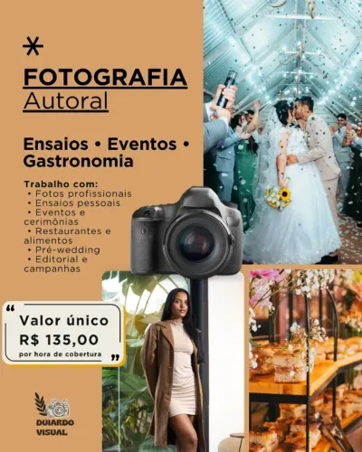 Fotografia Profissional em campo grande/MS (valor promocional R$ 135,00/hora)