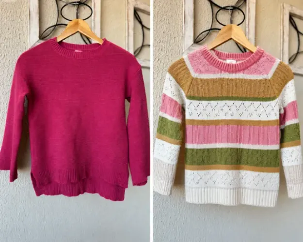 Duas blusas outono/inverno infantis Zara