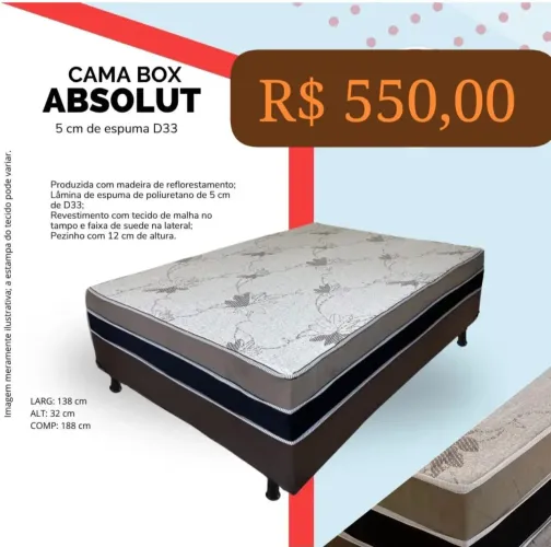 Cama Box absolut